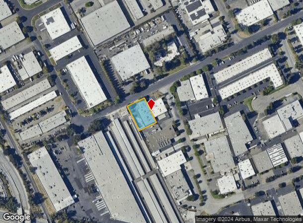  600 Laurelwood Rd, Santa Clara, CA Parcel Map