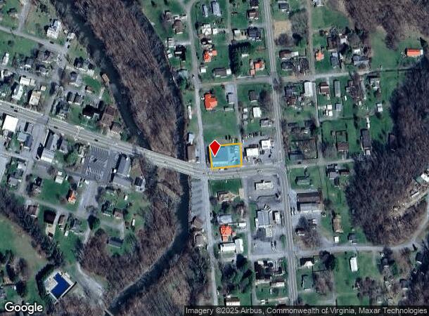  401 E 3Rd St, Damascus, VA Parcel Map