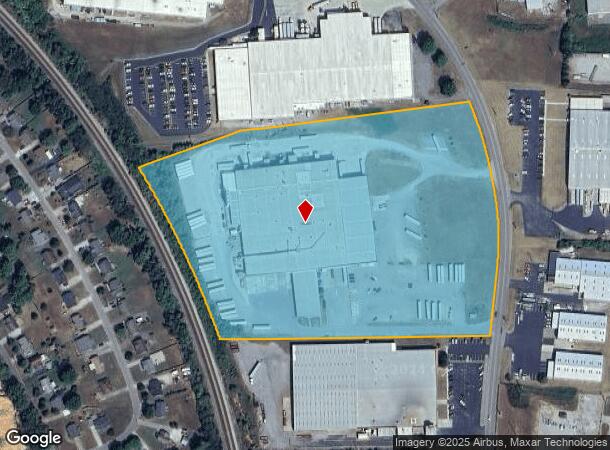  801 Bill Jones Industrial Dr, Springfield, TN Parcel Map