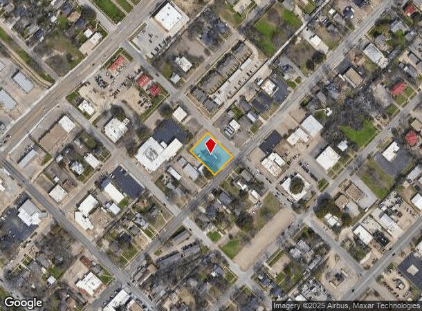  2301 Washington Ave, Waco, TX Parcel Map
