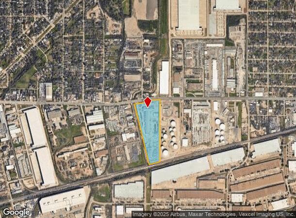  4356 Singleton Blvd, Dallas, TX Parcel Map