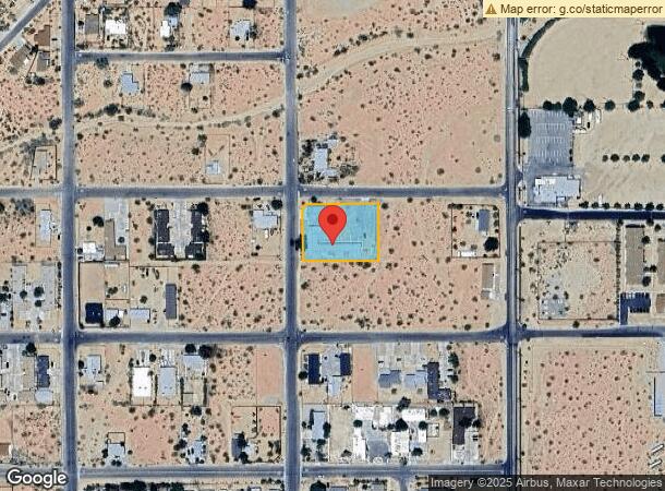  62021 Plaza Rd, Joshua Tree, CA Parcel Map