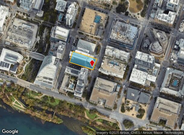 500 W 2Nd St, Austin, TX Parcel Map