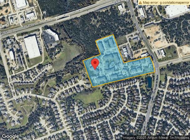  701 N Vista Ridge Blvd, Cedar Park, TX Parcel Map