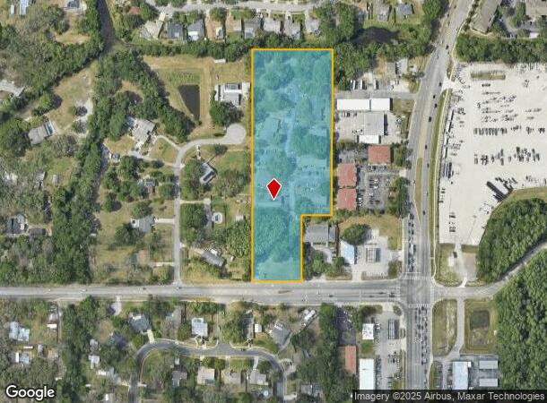 2454 Ranchside Ter, New Port Richey, FL Parcel Map