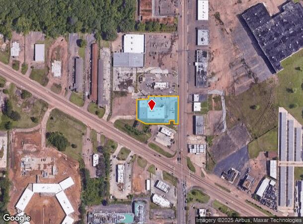  1419 Ellis Ave, Jackson, MS Parcel Map
