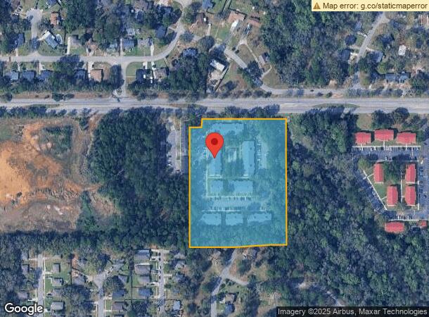  6725 Zeigler Blvd, Mobile, AL Parcel Map