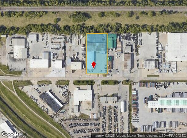  7820 F St, Omaha, NE Parcel Map