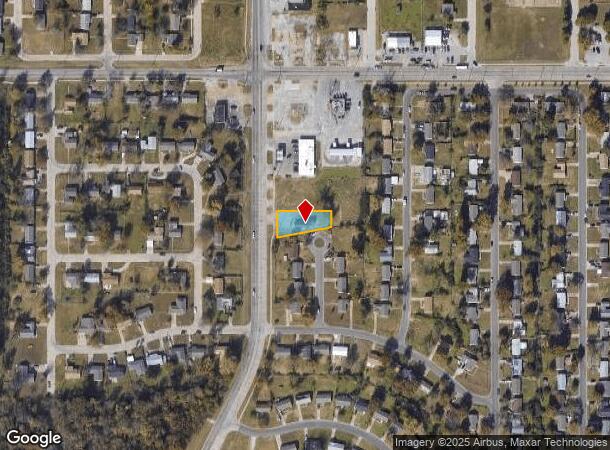  4521 N Martin Luther King Jr Blvd, Tulsa, OK Parcel Map