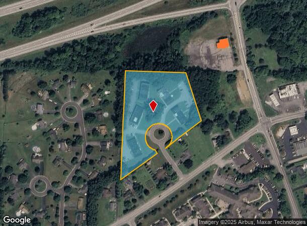  3802 Chili Ave, Churchville, NY Parcel Map