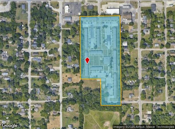  7401 Bronson St, Dayton, OH Parcel Map