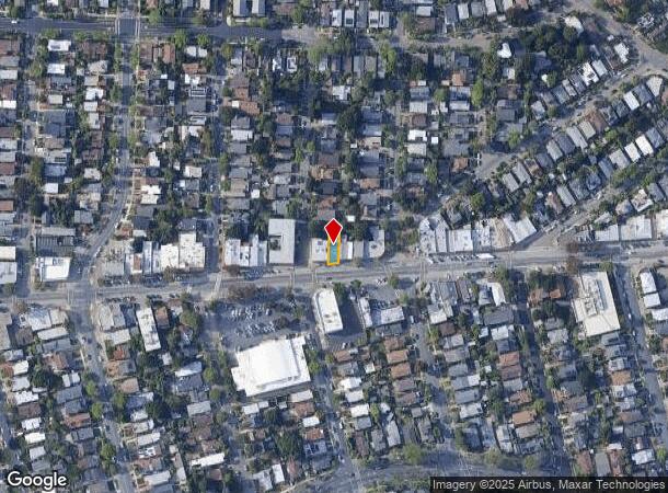  1539 Solano Ave, Berkeley, CA Parcel Map