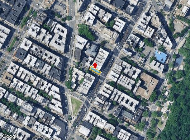  2100 Amsterdam Ave, New York, NY Parcel Map