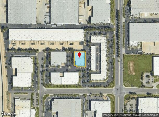  2625 E Cedar St, Ontario, CA Parcel Map