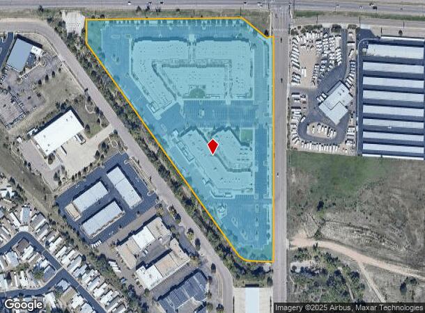  320 Wooten Rd, Colorado Springs, CO Parcel Map