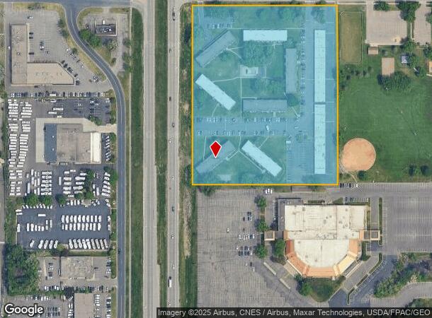7779 University Ave Ne, Minneapolis, MN Parcel Map
