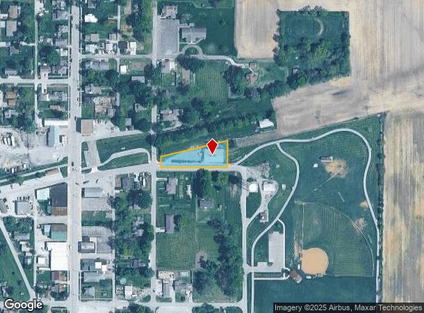 200 S Railroad St, Shirley, IN Parcel Map