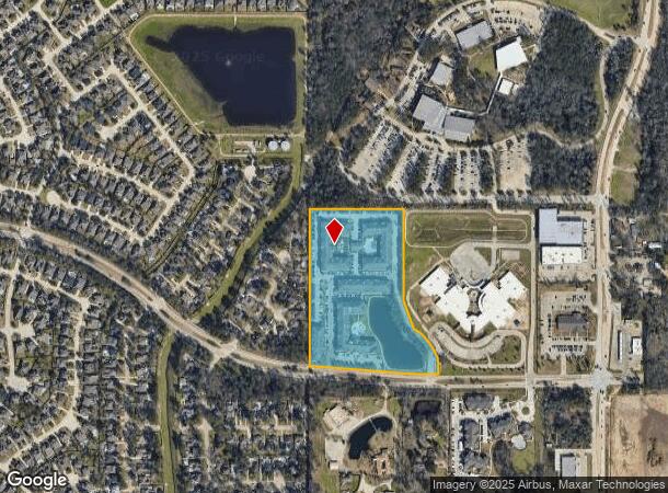  6000 W Rayford Rd, Spring, TX Parcel Map