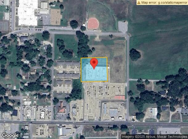  1501 E Walnut St, Paris, AR Parcel Map