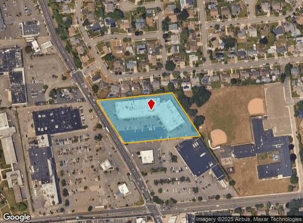 802 Hicksville Rd, Massapequa, NY Parcel Map