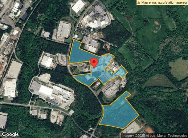  1350 Olympic Dr, Athens, GA Parcel Map