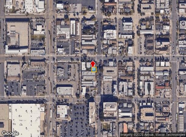  643 Elm Ave, Long Beach, CA Parcel Map