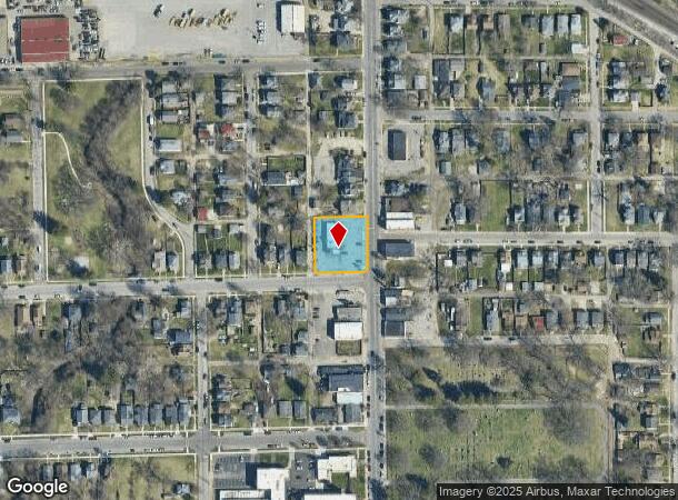  1529 Miami St, South Bend, IN Parcel Map