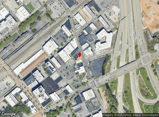  119 S Central St, Knoxville, TN Parcel Map