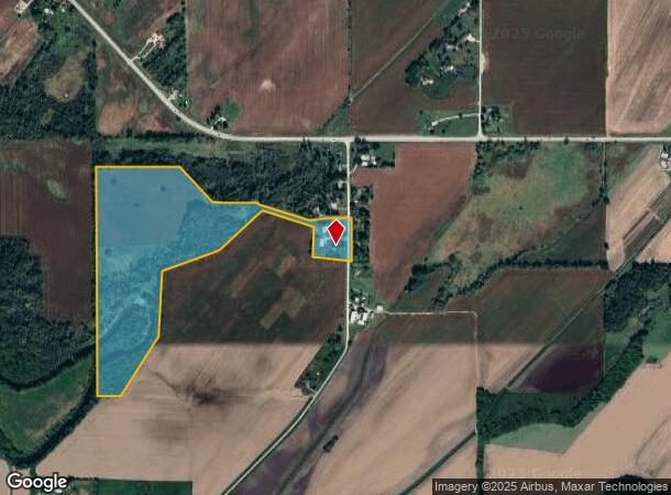  N3621 Oxbow Rd, Columbus, WI Parcel Map