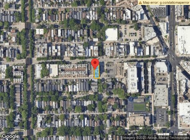  1701 W Belmont Ave, Chicago, IL Parcel Map