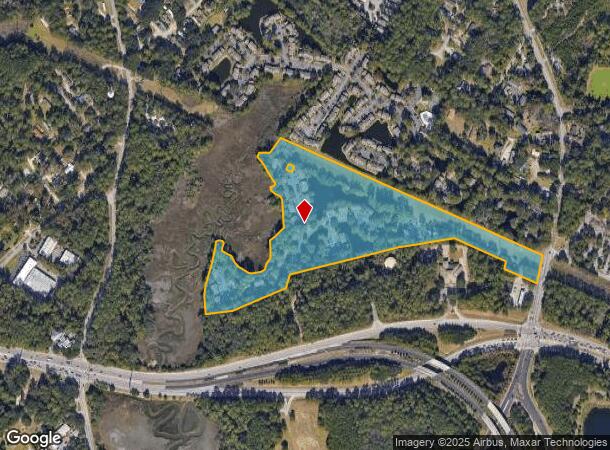  444 Marsh Point Dr, Hilton Head Island, SC Parcel Map