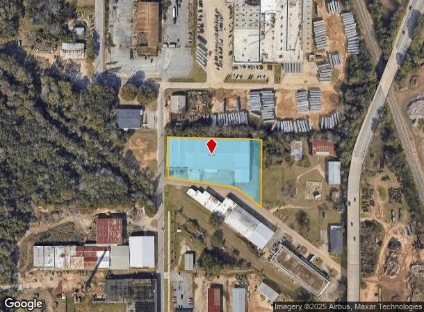  421 Hodges Ave, Albany, GA Parcel Map