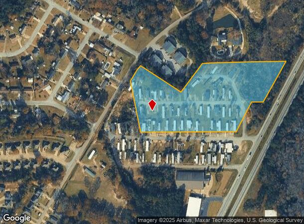 431 Sw S W S Of Hwy, Phenix City, AL Parcel Map