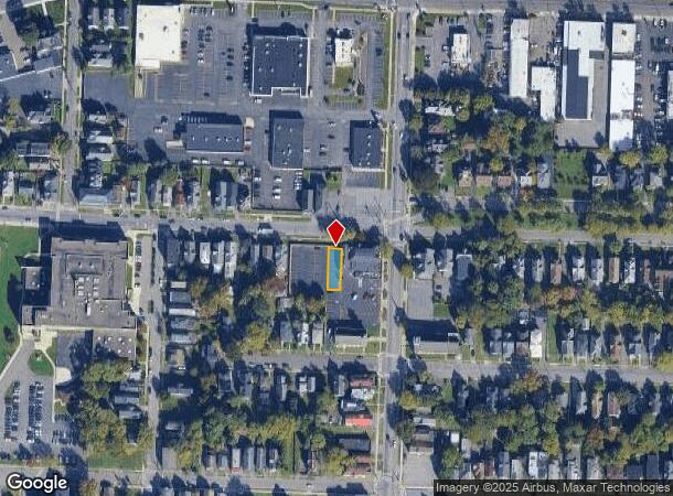  705 Park Ave, Syracuse, NY Parcel Map