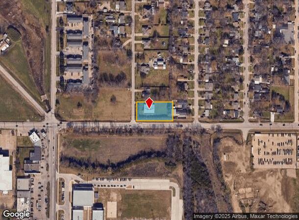 2021 W Bruton Rd, Mesquite, TX Parcel Map
