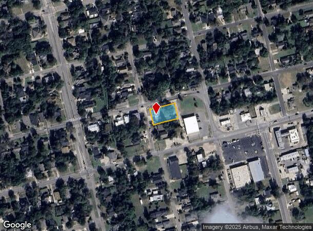 1602 E Houston St, Sherman, TX Parcel Map