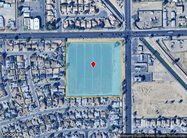  4950 N 75Th Ave, Phoenix, AZ Parcel Map
