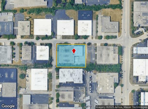 1270 Ardmore Ave, Itasca, IL Parcel Map