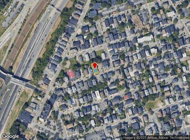  129 Penn St, Providence, RI Parcel Map