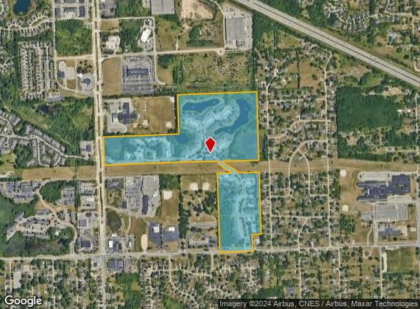  5800 Deepwood Ct, Clarkston, MI Parcel Map