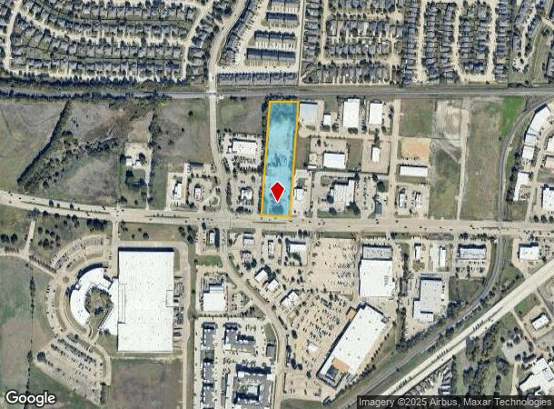 1502 W Kirby St, Wylie, TX Parcel Map