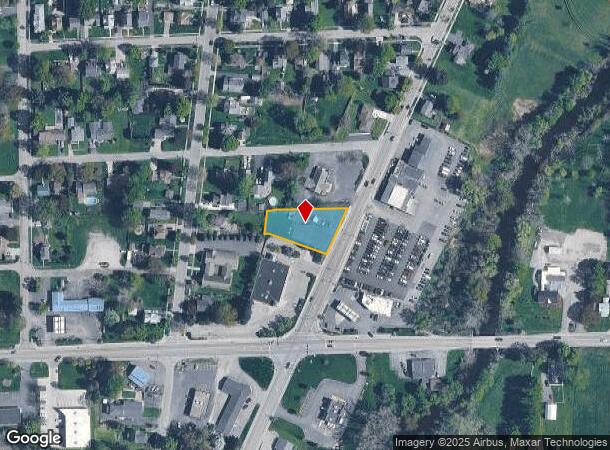  1418 S Main St, Medina, NY Parcel Map