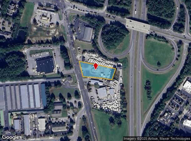 1109 Battlefield Blvd S, Chesapeake, VA Parcel Map