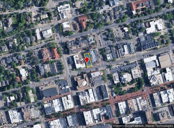  1227 Spruce St, Boulder, CO Parcel Map