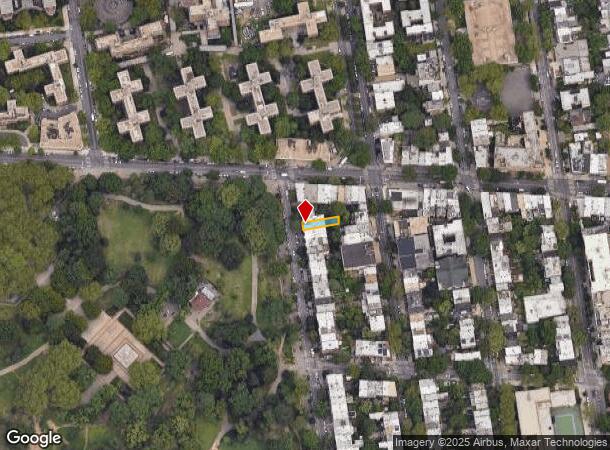  159 Washington Park, Brooklyn, NY Parcel Map