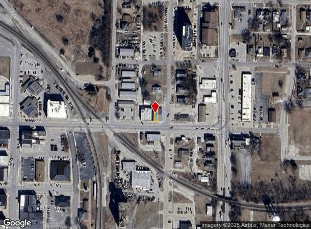 117 E Coates St, Moberly, MO Parcel Map