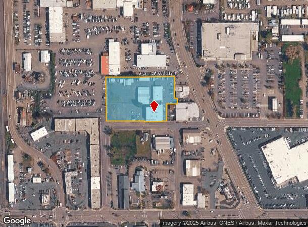 442 Ne Oakland Ave, Roseburg, OR Parcel Map