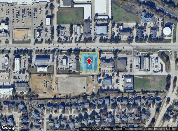 1701 Justin Rd, Flower Mound, TX Parcel Map