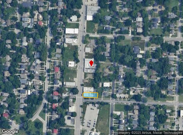  3641 Troost Ave, Kansas City, MO Parcel Map