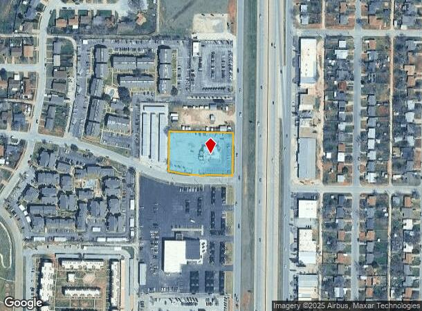 1280 S Clack St, Abilene, TX Parcel Map